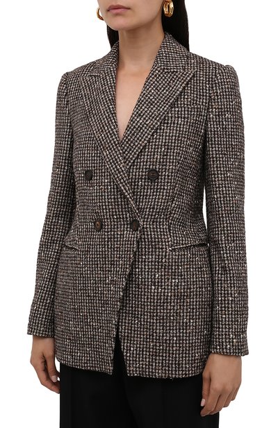 Шерстяной жакет BRUNELLO CUCINELLI, арт. MB5982064, фото 3