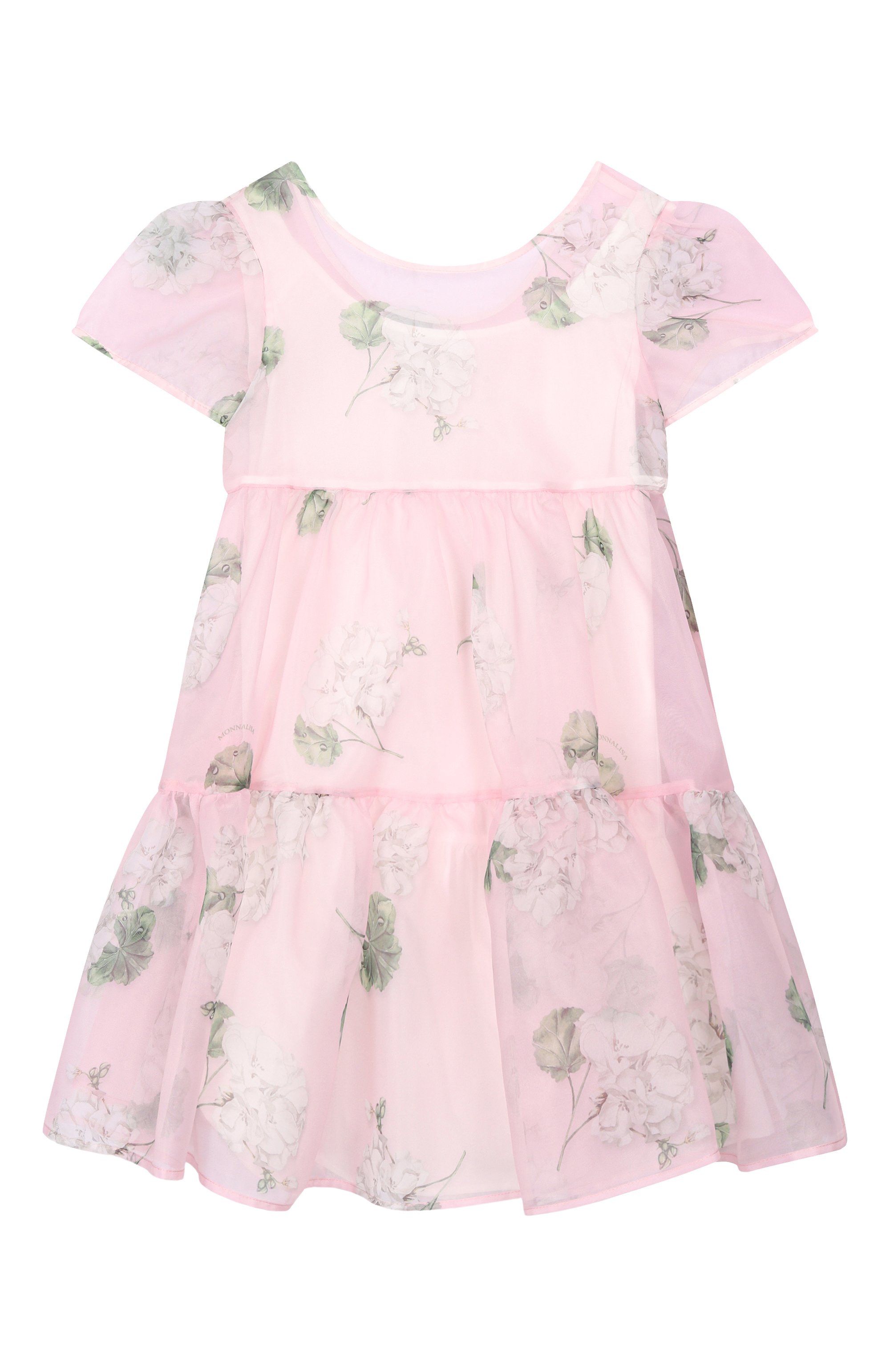 Платье MONNALISA светло-розового цвета по цене 35900 руб., арт. 71G913, фото 1 Платье MONNALISA, арт. 71G913, фото 1