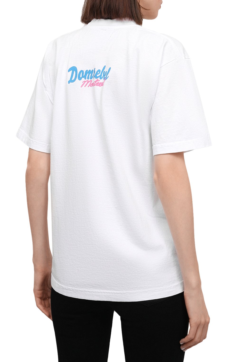 Хлопковая футболка DOMREBEL, арт. BUCKS/0VER TEE/W, фото 4