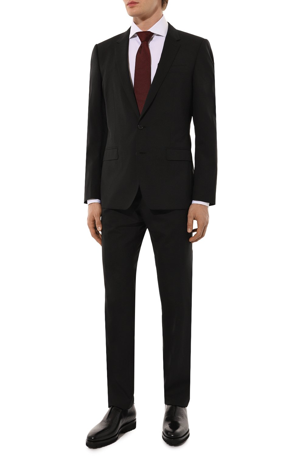 Кожаные оксфорды KITON, арт. USSA094N0010104, фото 2