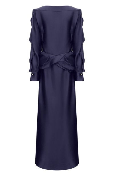 Женское атласное платье LANVIN, арт. RW-DR0042-6245-P26