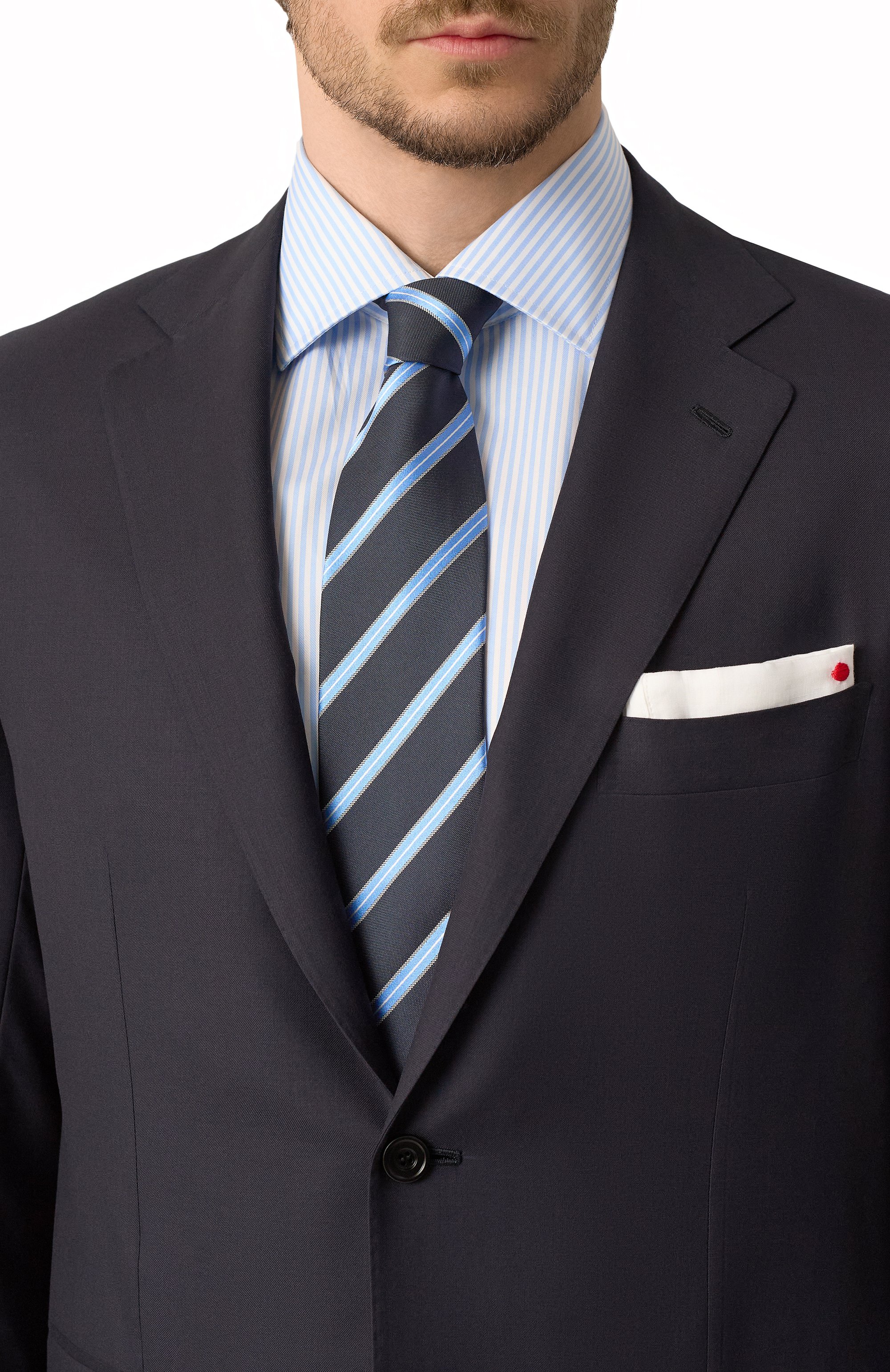 Шелковый галстук ZEGNA, арт. 1P8/Z9D01TA9, фото 2