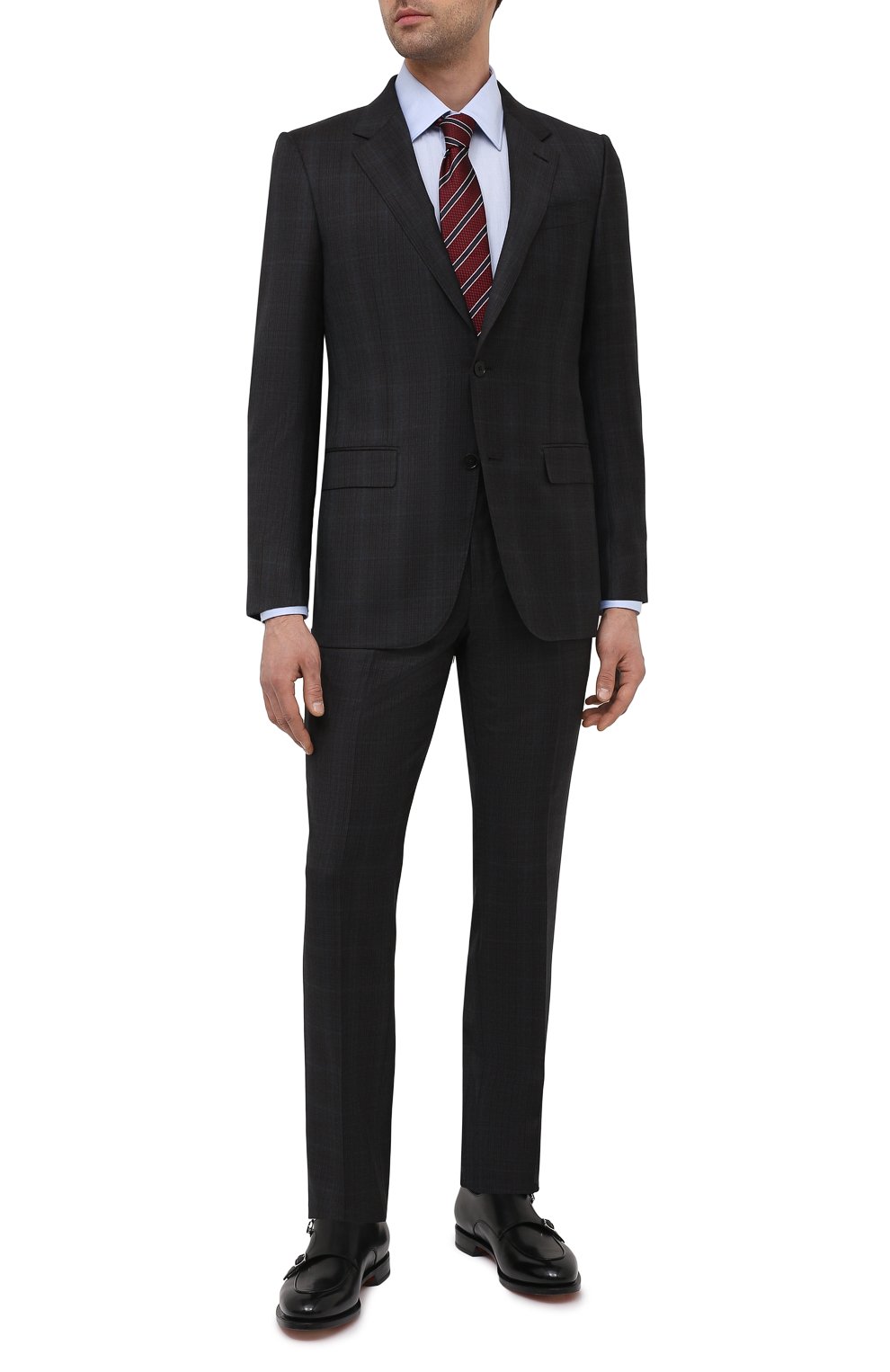 Хлопковая сорочка ZEGNA, арт. 904002/9MS0PA, фото 2