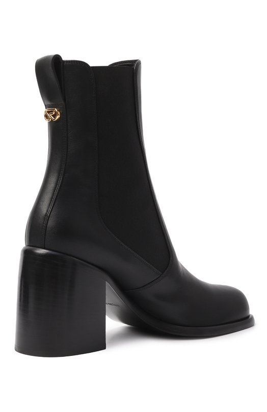 Кожаные ботильоны Avenue 80 Sergio Rossi B11890/MFL352 Чёрный  B11890/MFL352 Фото 5