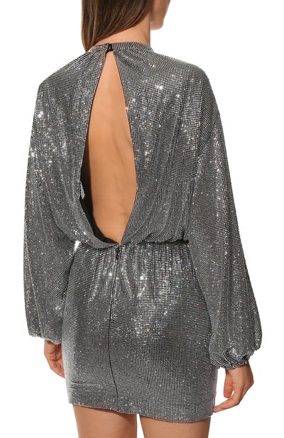 Платье с отделкой стразами DOLCE & GABBANA, арт. F6ZR2Z/GD34T, фото 4