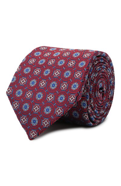 Мужской шелковый галстук CANALI, арт. 18/HJ03140
