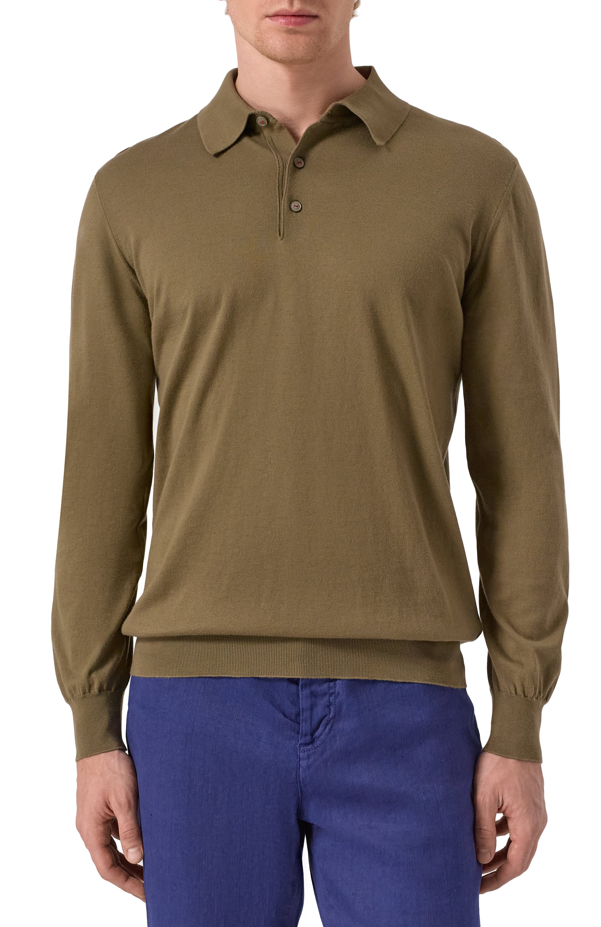 Хлопковое поло KITON, арт. UMKXX35K320, фото 3