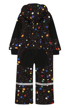 Детский комбинезон на молнии с капюшоном STELLA MCCARTNEY черного цвета, арт. 518721/SLK09 | Фото 2 (Материал внешний: Полиэстер, Синтетический материал; Рукава: Длинные; Статус проверки: Проверено, Проверена категория; Девочки Кросс-КТ: Комбинезон-верхняя одежда; Драгоценные камни: Проставлено; Материал сплава: Проверено, Проставлено)