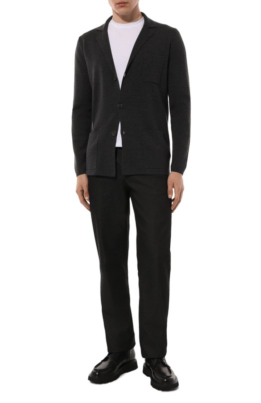 Шерстяной пиджак Corneliani 94M586-9425164 Серый  94M586-9425164 Фото 3