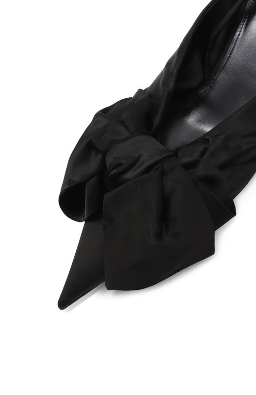 Текстильные туфли Knife Lavalière 40 Balenciaga 817731/W11I0 Чёрный  817731/W11I0 Фото 7