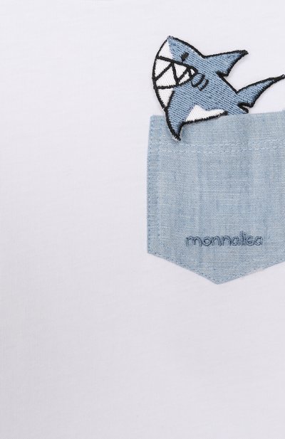 Комплект из футболки и шорт MONNALISA, арт. 28E508, фото 4