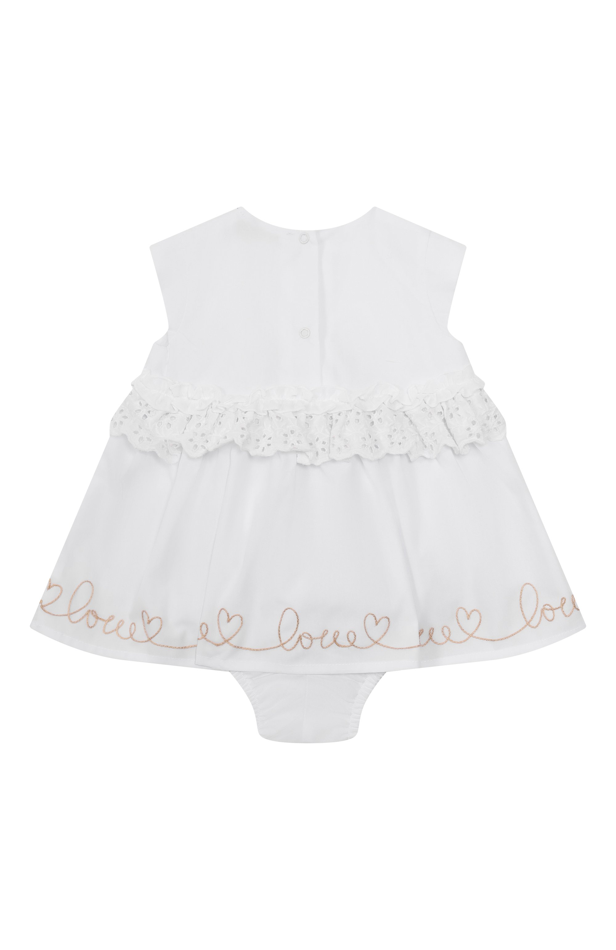 Хлопковое боди MONNALISA, арт. 35E208, фото 2