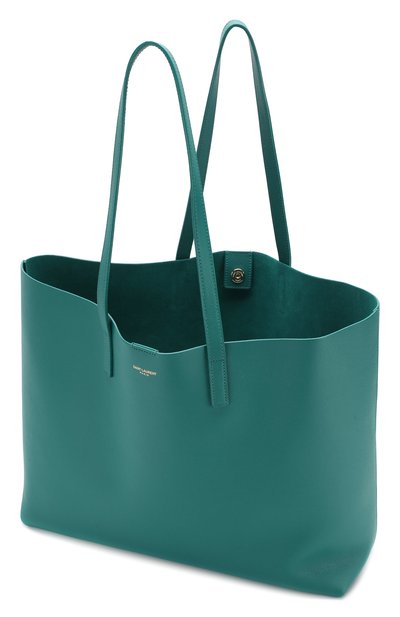 Сумка-тоут shopping large SAINT LAURENT зеленого цвета по цене 192500 руб., арт. 394195/CSV0J, фото 4 Сумка-тоут shopping large SAINT LAURENT, арт. 394195/CSV0J, фото 4