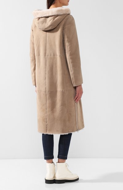 Дубленка из овины с капюшоном WINDSOR, арт. 52 DL819 10004222, фото 4