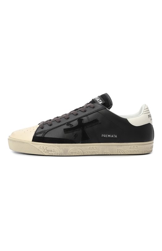 Комбинированные кеды Steven Premiata STEVEN/VAR 7632 Чёрный  STEVEN/VAR 7632 Фото 4