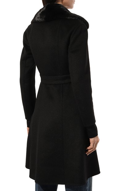 Шерстяное пальто PRADA, арт. P689LP-1U0B-F0002-192, фото 4
