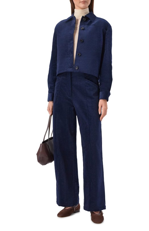 Замшевые балетки Doucal's DD8859MAENPZ837N Коричневый  DD8859MAENPZ837N Фото 3