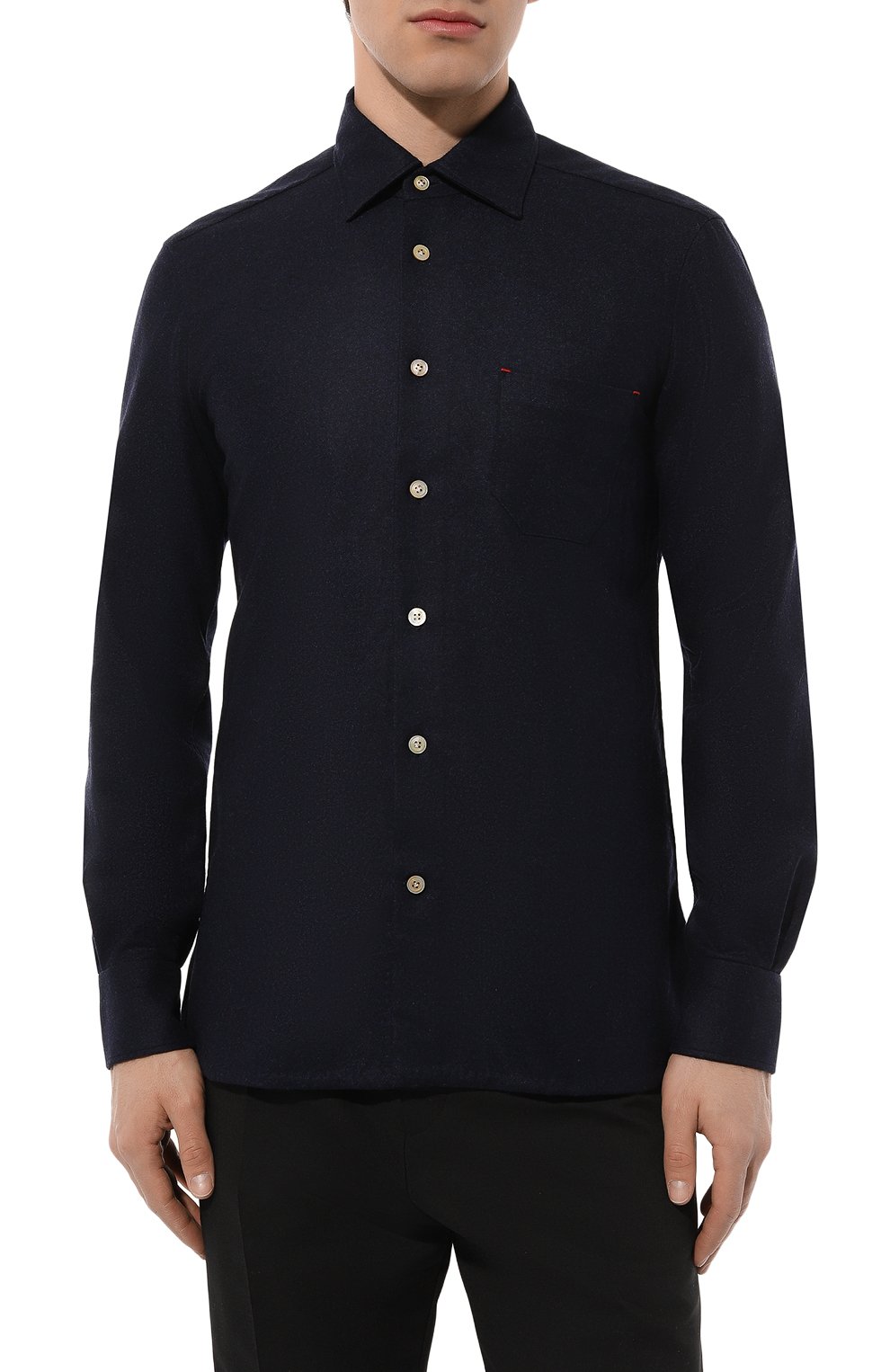 Шерстяная рубашка KITON, арт. UMCNERK0131C07, фото 3