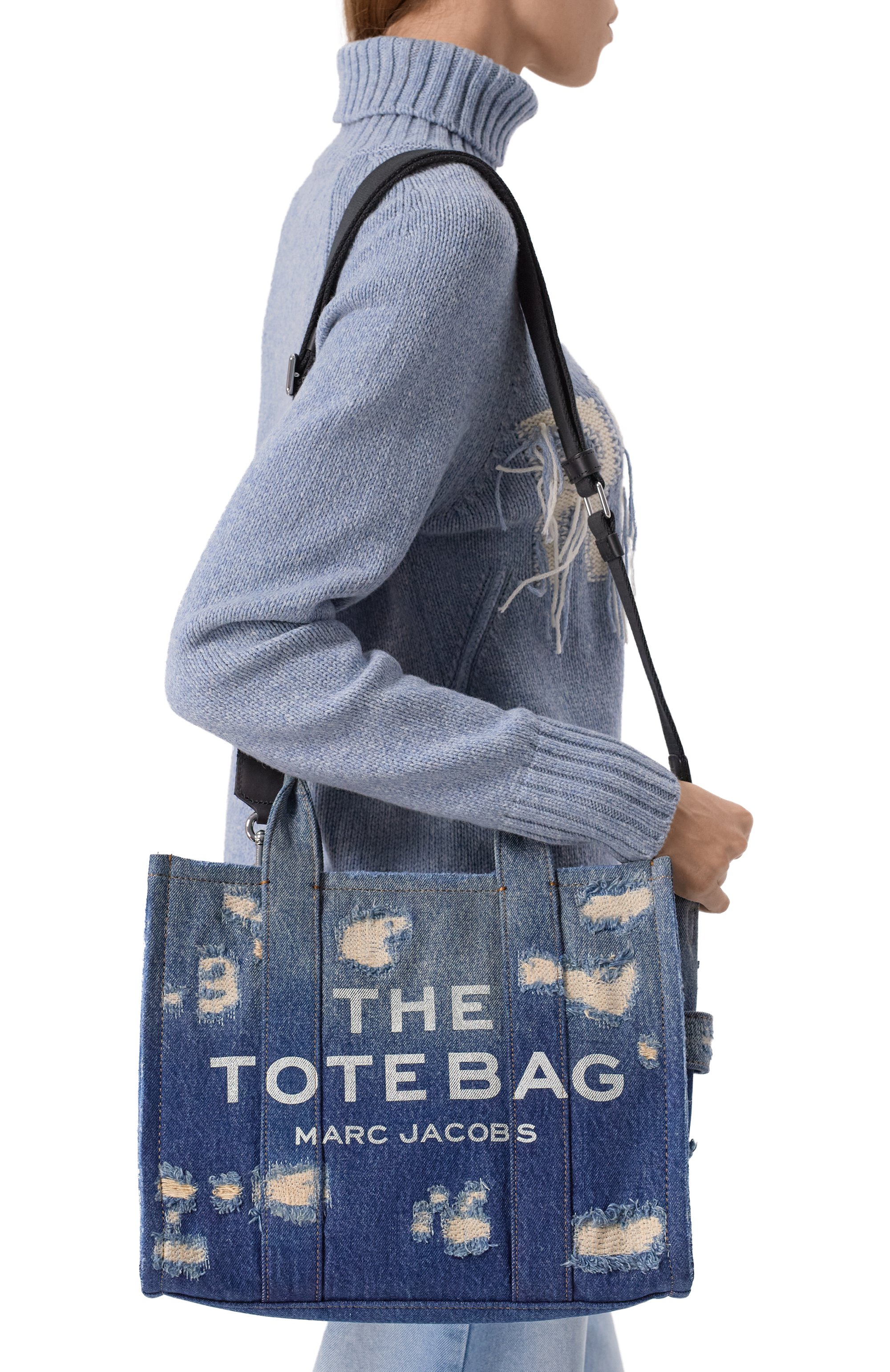 Сумка the rip and repair tote medium MARC JACOBS (THE), арт. 2F4HTT002H05, фото 2