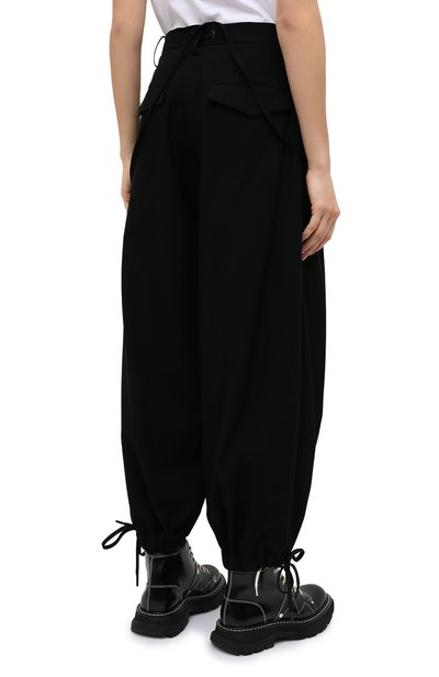 Шерстяные брюки YOHJI YAMAMOTO, арт. FB-P52-101, фото 4