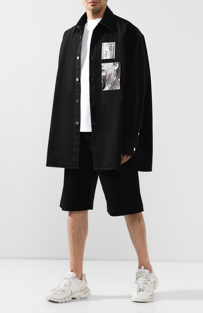 Хлопковая рубашка RAF SIMONS, арт. 191-248-10031, фото 2