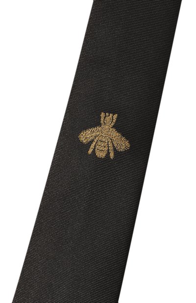 Шелковый галстук GUCCI, арт. 454658 4E647, фото 4