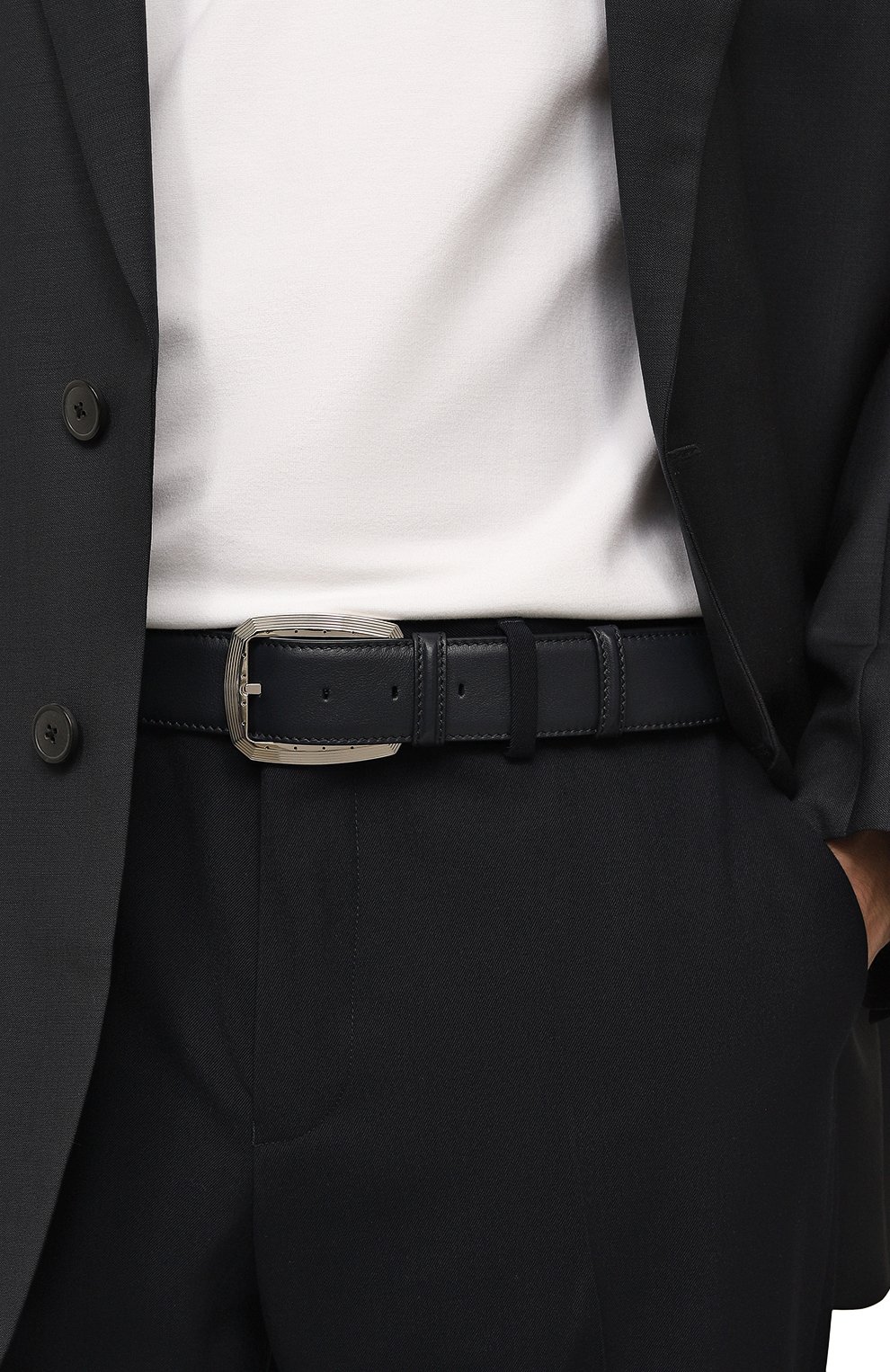 Кожаный ремень STEFANO RICCI, арт. N381VH/A570P, фото 2