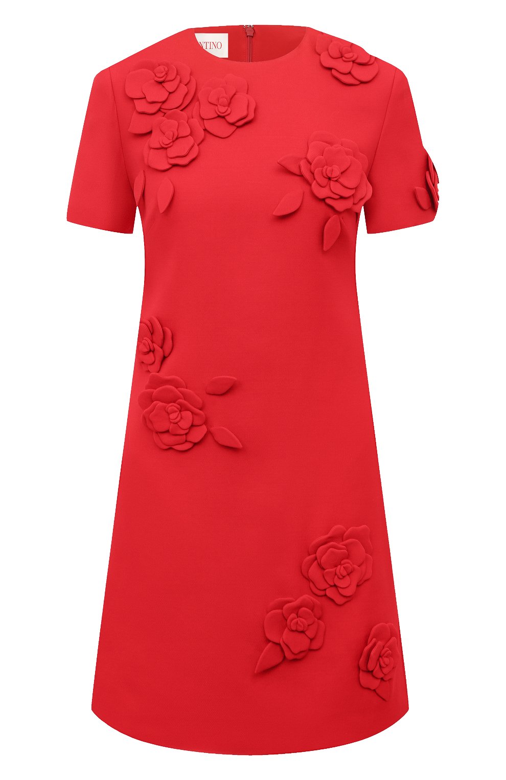 Платье из шерсти и шелка VALENTINO, арт. 5B3VAAG11CF, фото 1