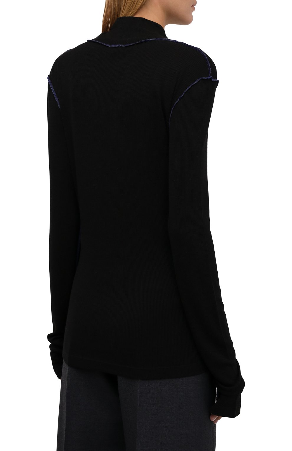 Водолазка из вискозы шелка LOEWE, арт. S540Y07X60, фото 4