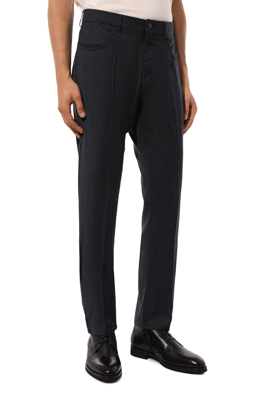 Шерстяные брюки CANALI, арт. V1551/AR03472, фото 3