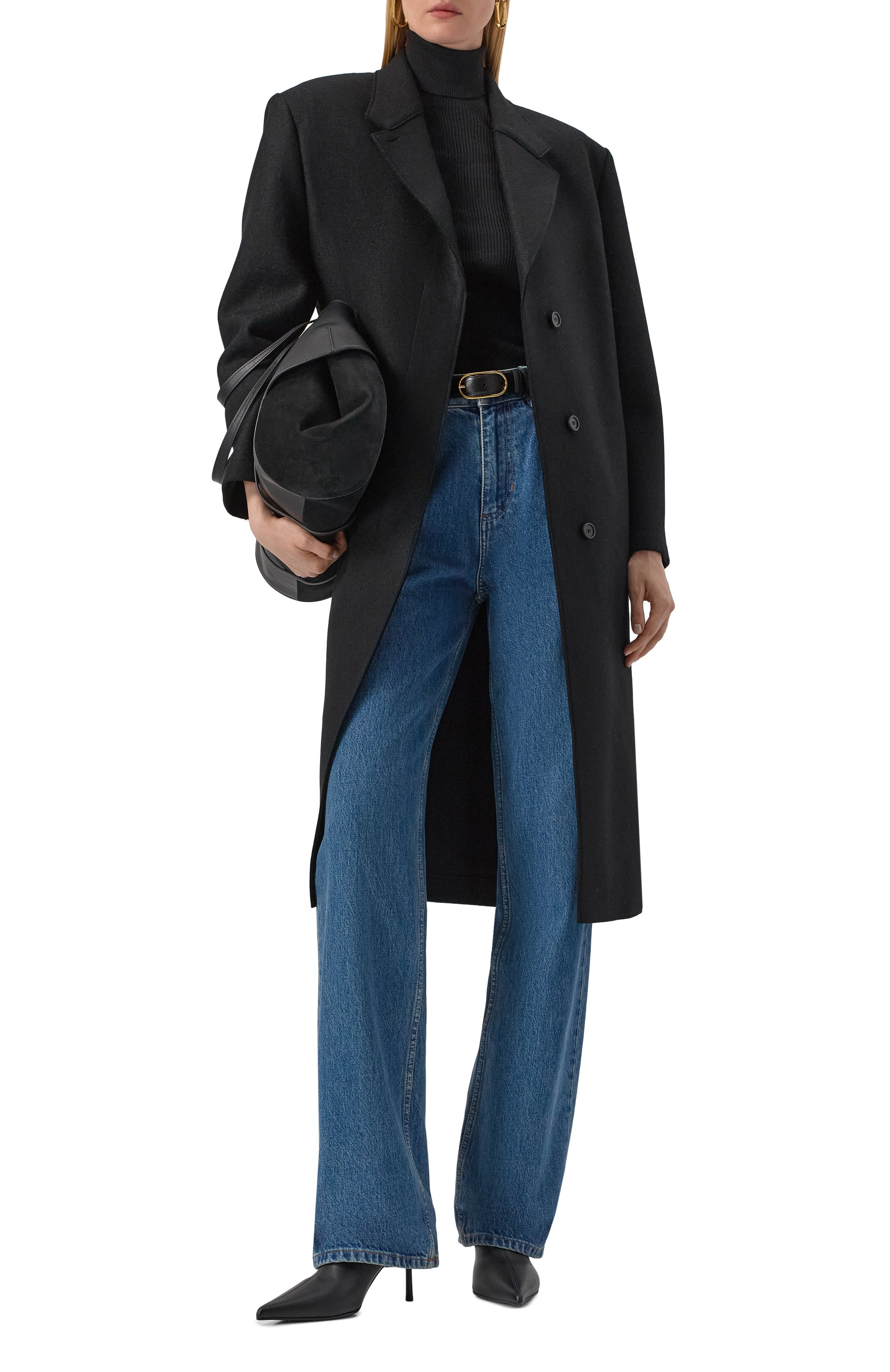 Шерстяное пальто HARRIS WHARF LONDON, арт. AA1678MLK, фото 2