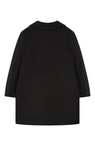 Пальто ELIE SAAB JUNIOR черного цвета по цене 87850 руб., арт. EFCT003/TS1059_001, фото 2 Пальто ELIE SAAB JUNIOR, арт. EFCT003/TS1059_001, фото 2