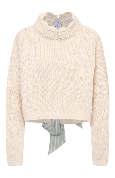 Свитер из льна и хлопка JW ANDERSON, арт. KT0017 YN0128, фото 1