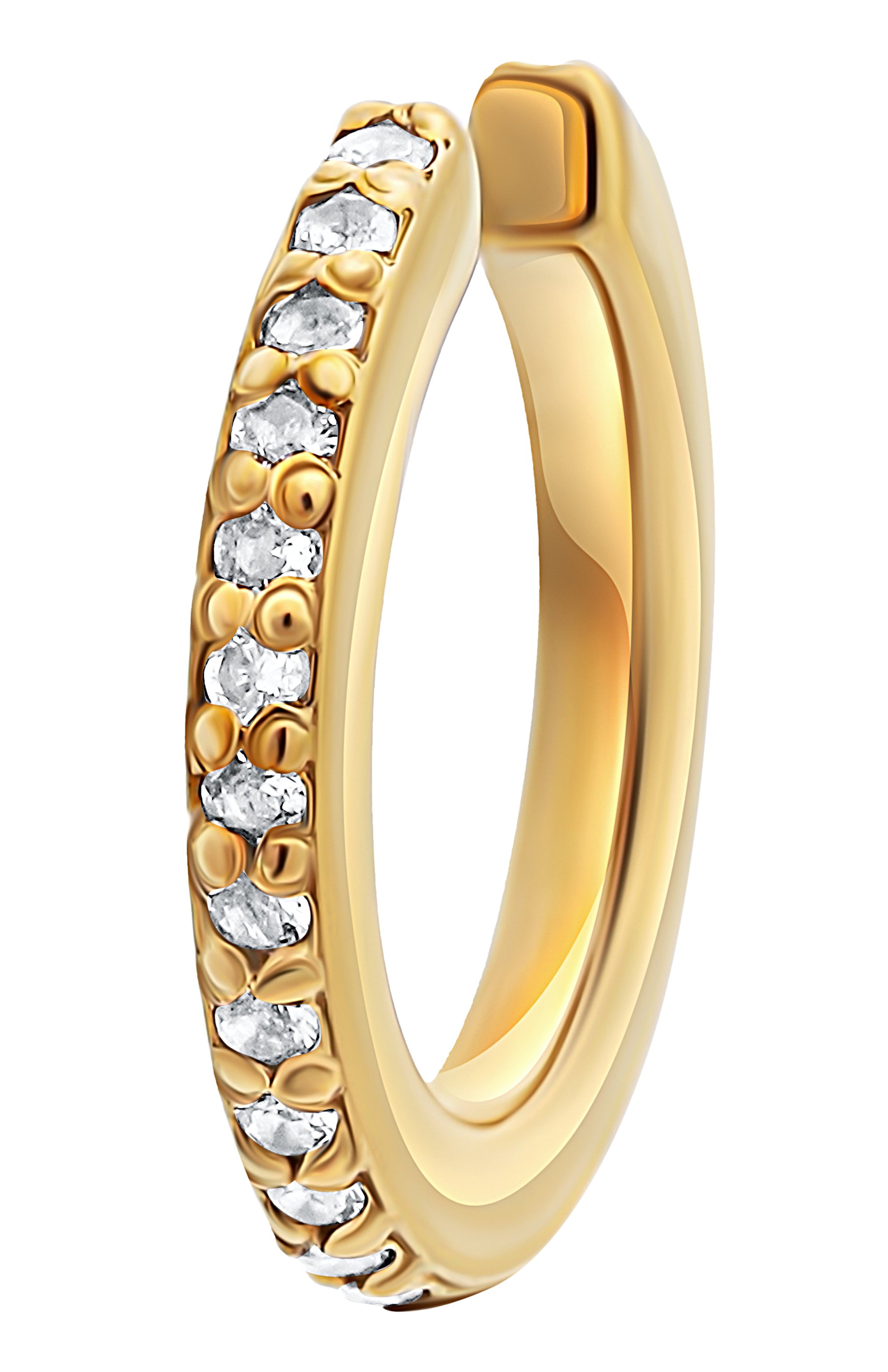 Кафф с белым топазом MOONKA, арт. ec-c-g, фото 3