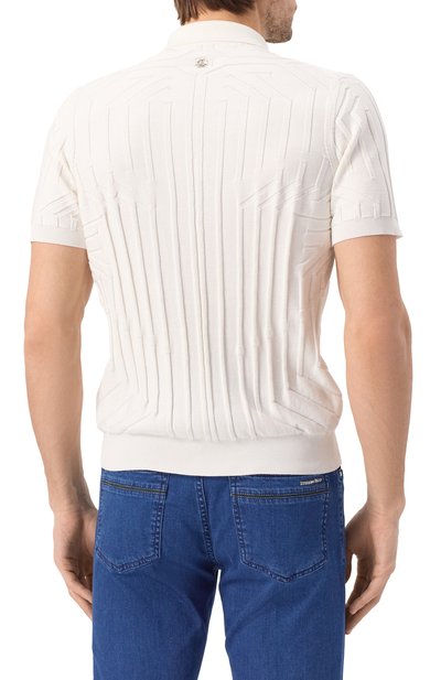 Поло из хлопка и шелка STEFANO RICCI, арт. K818089P31/F25171, фото 4