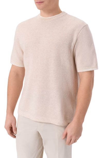 Джемпер изо льна и хлопка PAUL&SHARK, арт. 26411552, фото 3