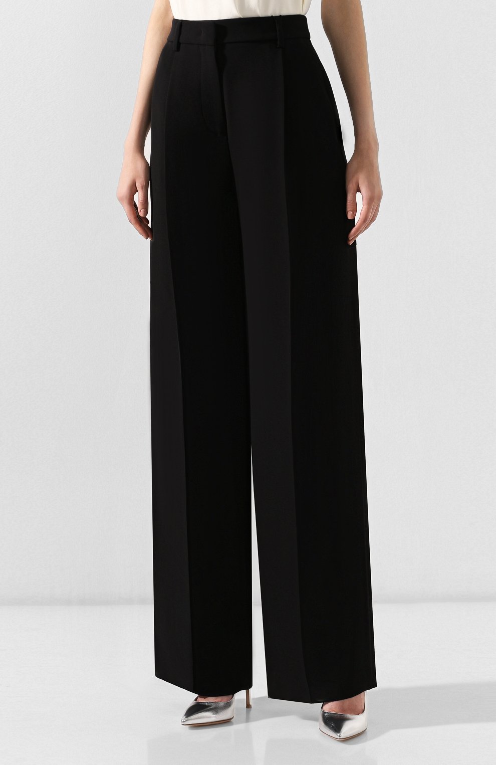 Шелковые брюки GIORGIO ARMANI, арт. 9WHPP07N/T0010, фото 3