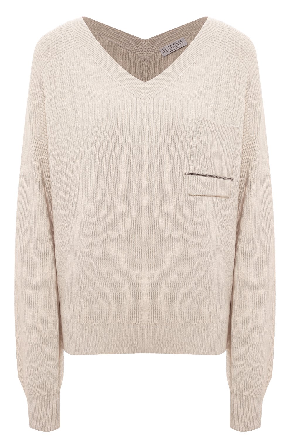 Хло пковый пуловер BRUNELLO CUCINELLI, арт. M1919B1351, фото 1