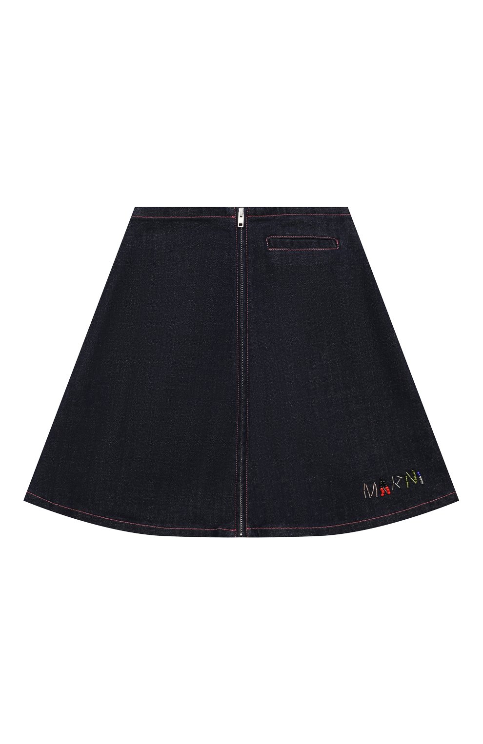 Джинсовая юбка MARNI темно-синего цвета по цене 17300 руб., арт. M01206/M00SV, фото 1 Джинсовая юбка MARNI, арт. M01206/M00SV, фото 1