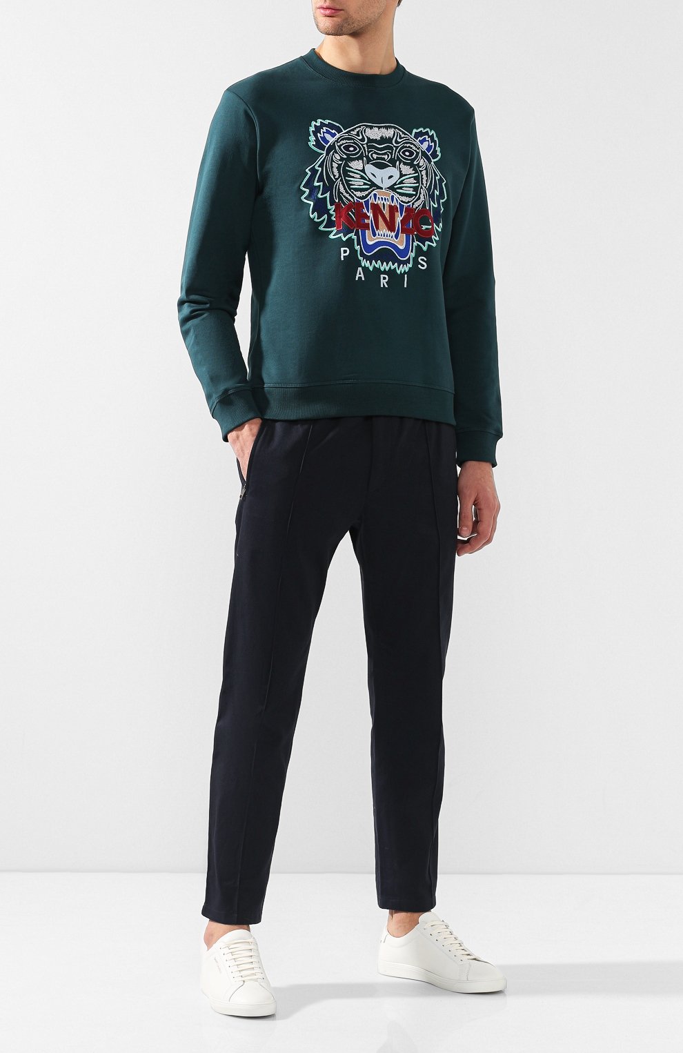Хлопковый свитшот KENZO, арт. 5SW0014XA, фото 2