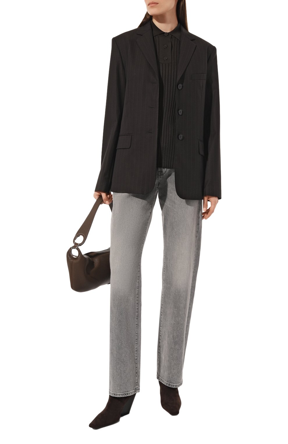 Поло из вискозы JIL SANDER, арт. J02GL0105/J18287, фото 2