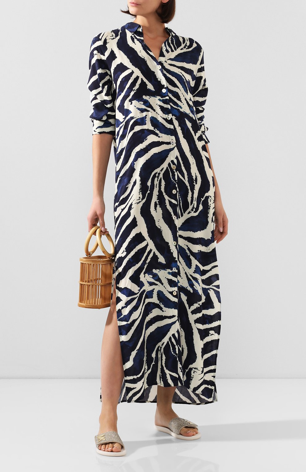 Шлепанцы mk slide MICHAEL MICHAEL KORS, арт. 40F8MKFA2D, фото 2