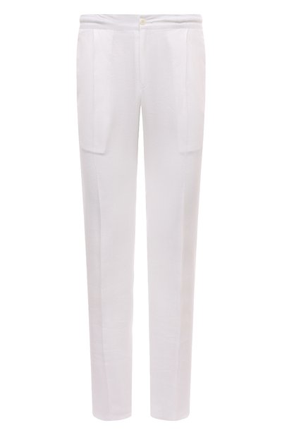 Мужские льняные брюки KITON, арт. UPN01H08838