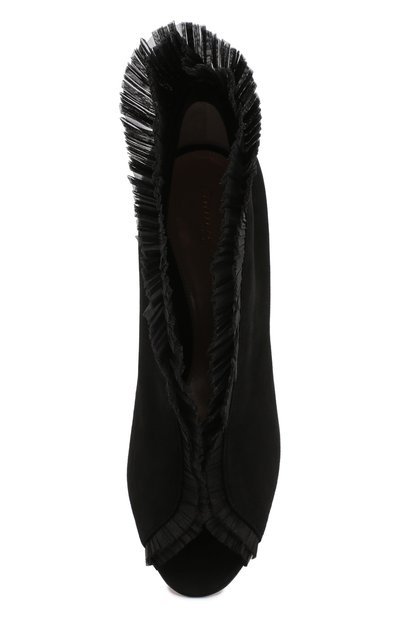 Замшевые ботильоны vamp GIANVITO ROSSI, арт. G50694.15RIC.C0GNENE, фото 5