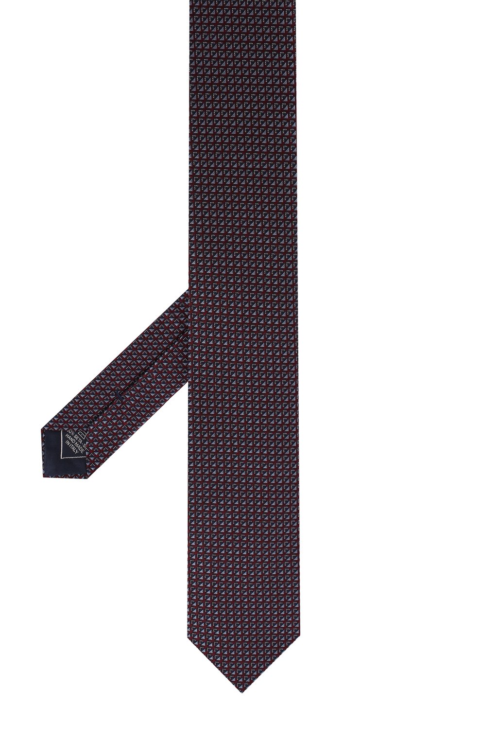 Шелковый галстук с узором BRIONI, арт. 061E00/0740G, фото 2