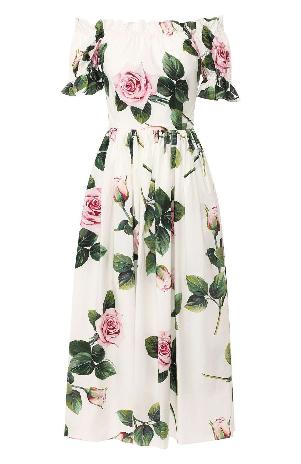 Хлопковое платье DOLCE & GABBANA, арт. F6H9ST/HS5FZ, фото 1