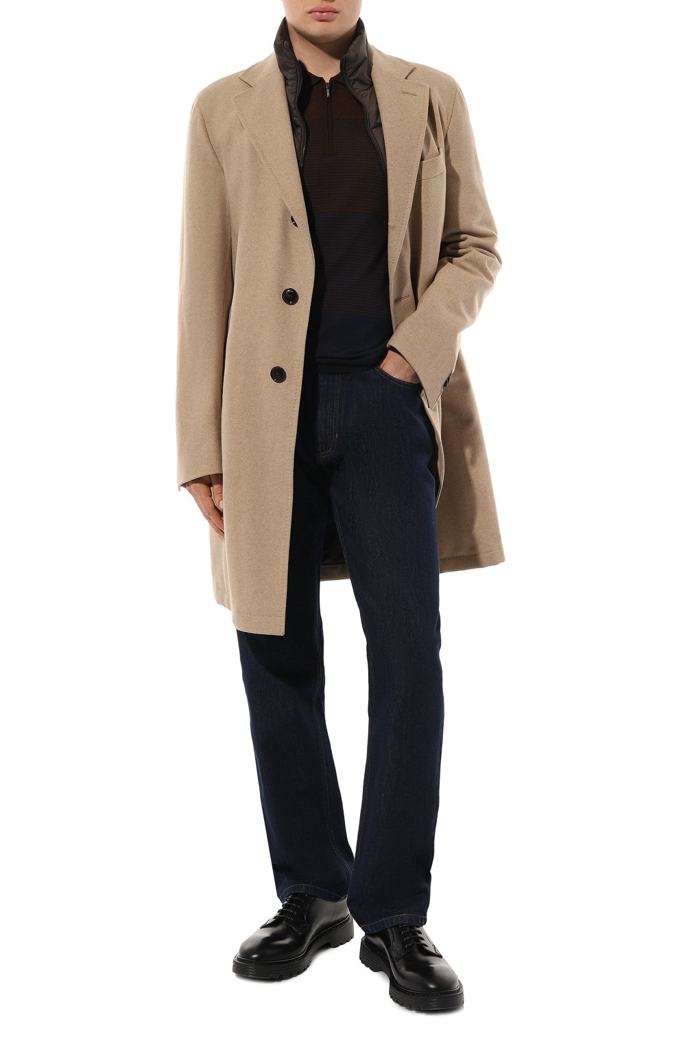 Поло из шерсти и шелка ZILLI, арт. KZP001M0230VZGS00, фото 2