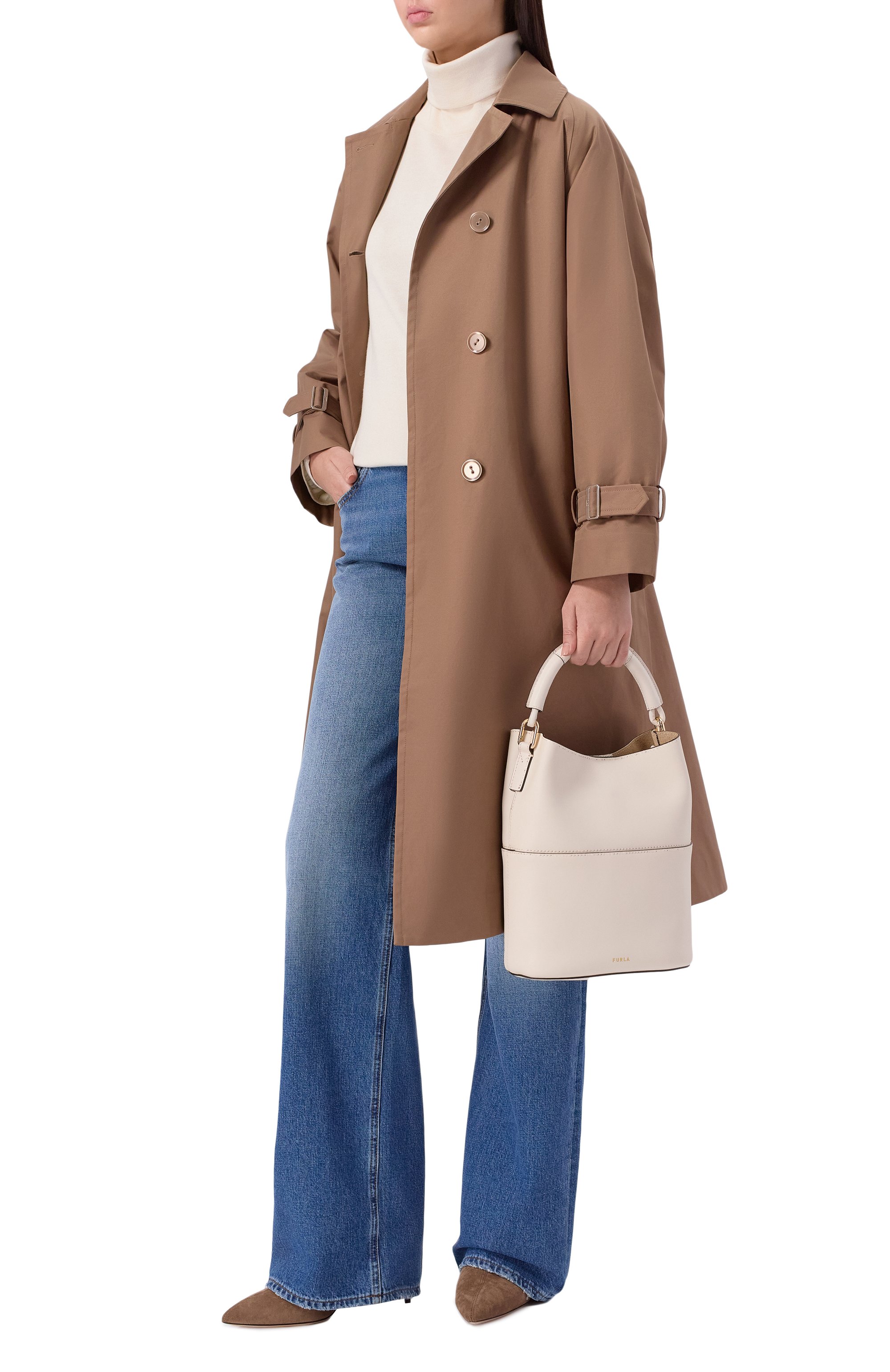 Сумка furla sfera small FURLA молочного цвета по цене 47000 руб., арт. WB01867/BX3169, фото 8 Сумка furla sfera small FURLA, арт. WB01867/BX3169, фото 8