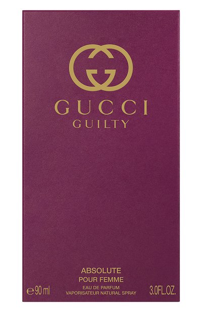 Парфюмерная вода guilty absolute pour femme (90ml) GUCCI, арт. 8005610524177, фото 3