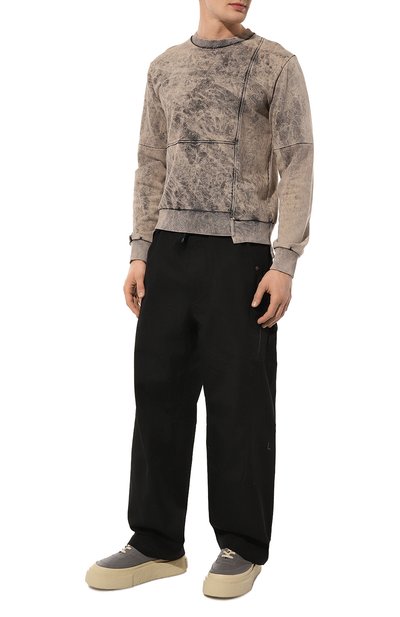 Кожаные кеды chunky gambetta MM6, арт. SH3WS0004/P6783, фото 2